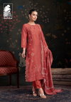 Raahil By Sahiba Shimmer Silk Printed Dress Material Wholesalers In Surat
